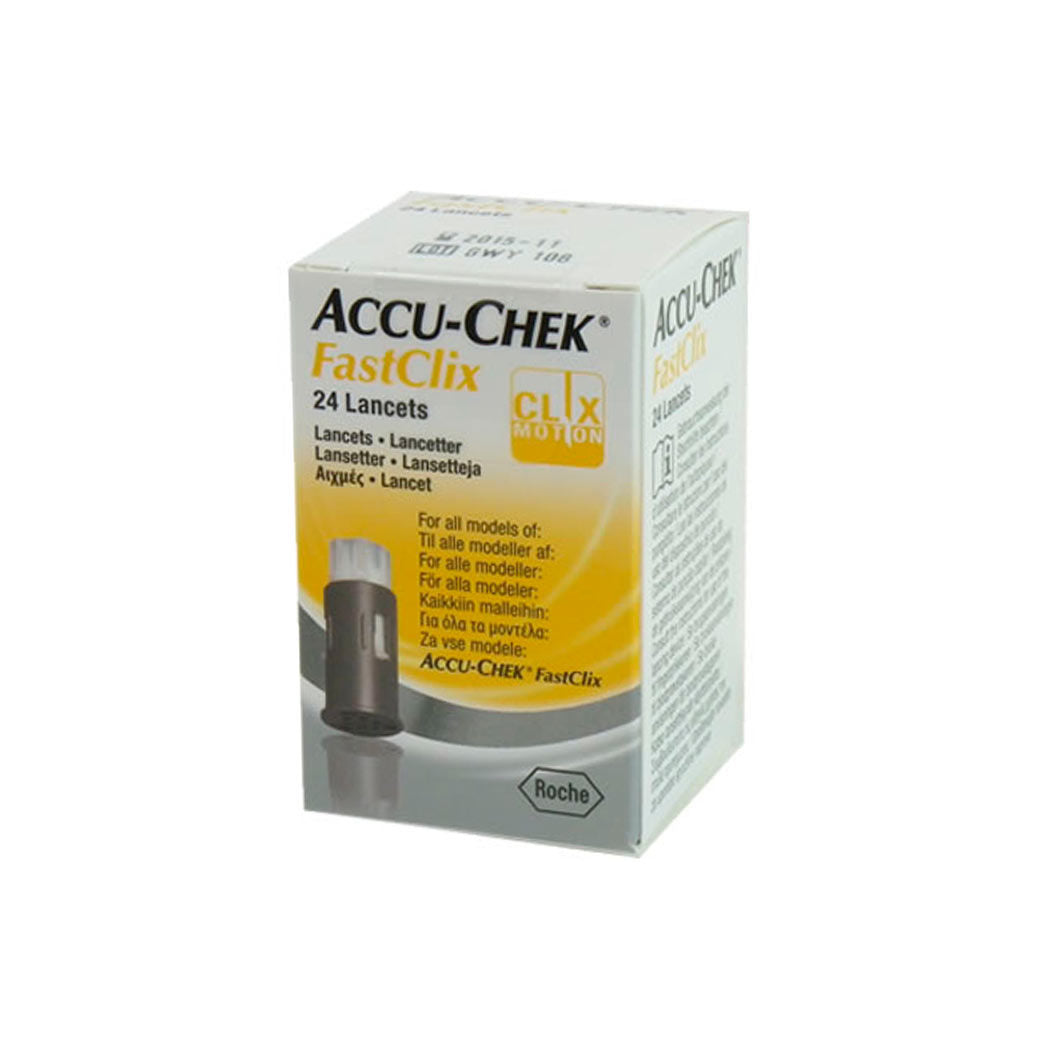 Lancetas Accu-Chek FastClix x24 – FASMED.CL