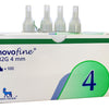 Aguja lápiz de insulina Novofine 32G X 4MM Victoza Saxenda caja de 100 unidades