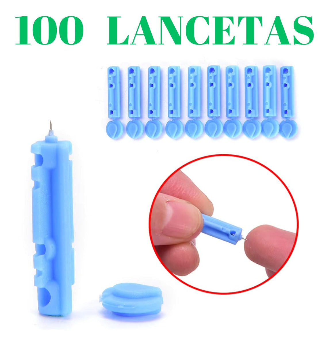 50 Tiras Reactivas Ó Cintas Nipro Premier + 50 Lancetas-insumos-medicos-despacho