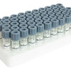 Tubo Capilar Glucosa 0,5 ml Tapa Gris | CE Na‑Fluoruro + Oxalato