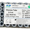 Tubo Capilar Glucosa 0,5 ml Tapa Gris | CE Na‑Fluoruro + Oxalato