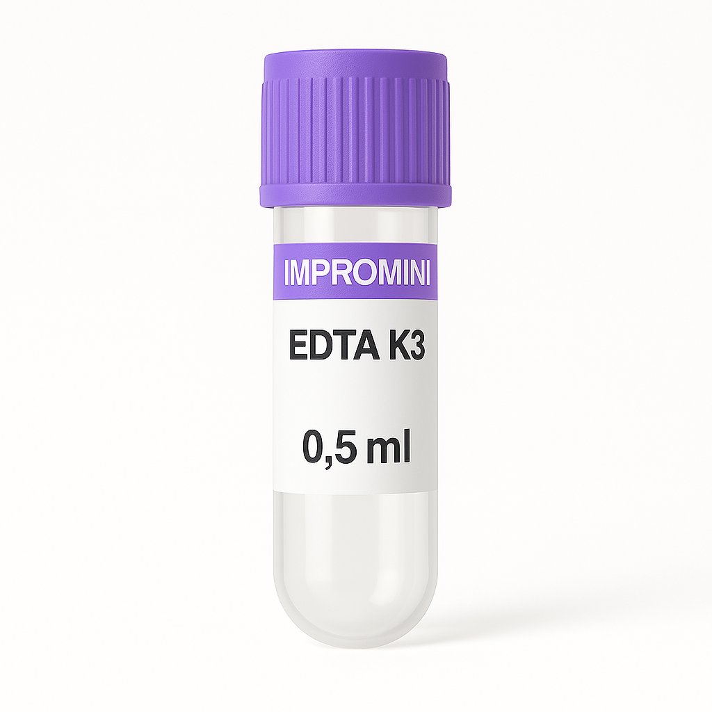 Tubo de Sangre EDTA K3 0,5 ml Tapa Lila – Hematología | Pack Médico Estéril tubo-de-muestras-insumos-mascarillas-guantes quirurgicos