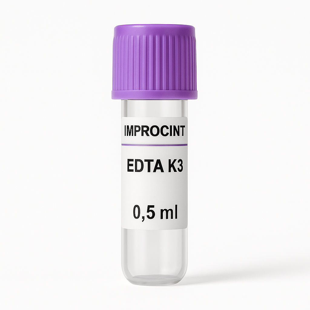 Tubo de Sangre EDTA K3 0,5 ml Tapa Lila – Hematología | Pack Médico Estéril tubo-de-muestras-insumos-mascarillas-guantes quirurgicos