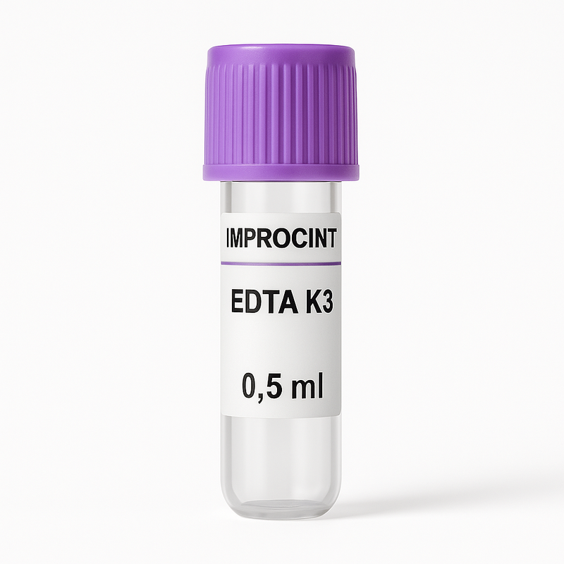 Tubo de Sangre EDTA K3 0,5 ml Tapa Lila – Hematología | Pack Médico Estéril tubo-de-muestras-insumos-mascarillas-guantes quirurgicos