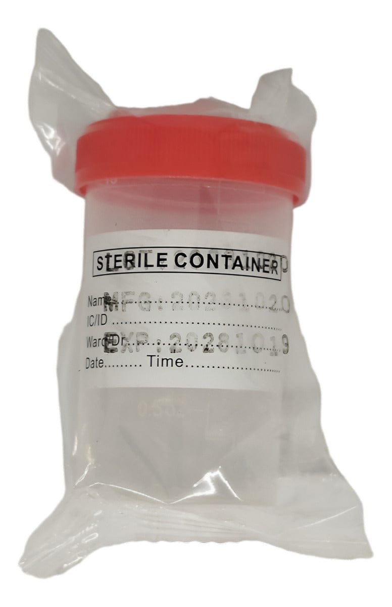 FASMED.CL Frasco Recolector De Orina Estéril 60ml - 50unidades