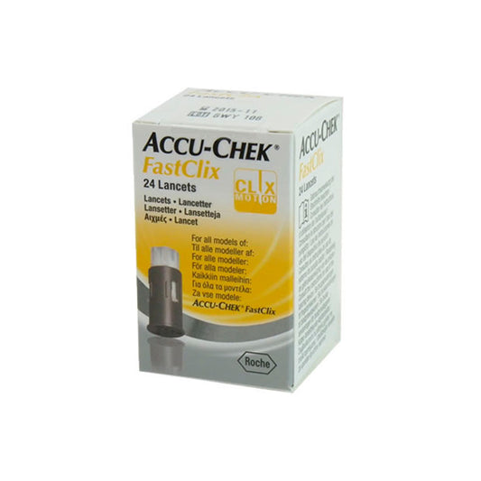Lancetas Accu-Chek FastClix x24 – FASMED.CL