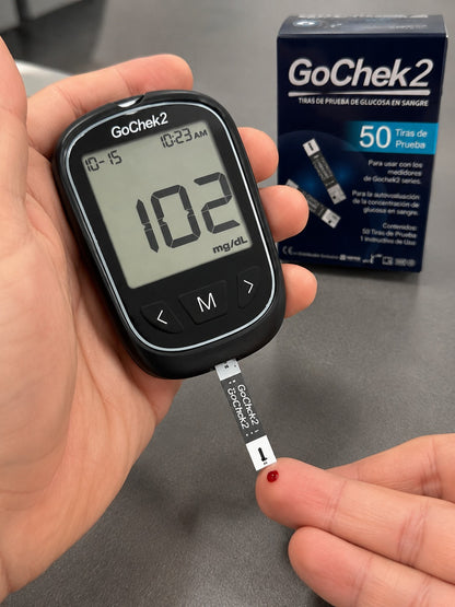 Tiras Reactivas Nipro Premier para Glucómetro | Pack x50 Unidades |GOCHEK2