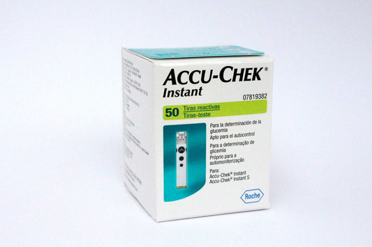 Tiras Reactivas (Cintas) Accu-Chek Instant x50 – FASMED.CL