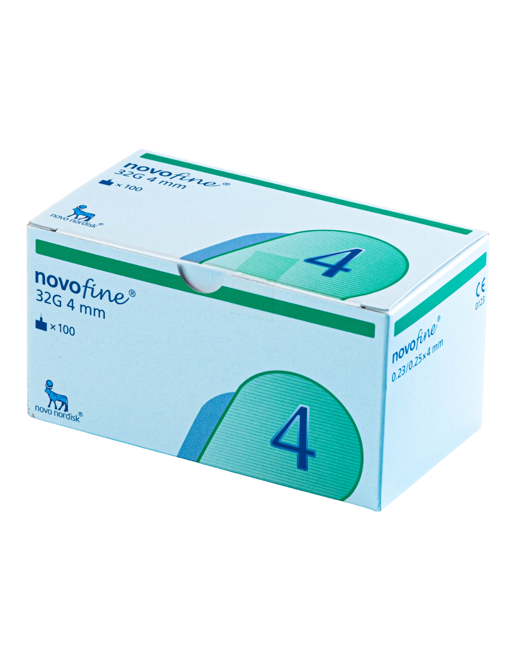 Aguja Lápiz NovoFine 32G x4mm x100 | Insulina Diabéticos