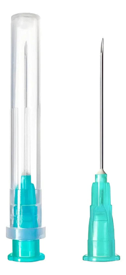 FASMED.CL Aguja Hipodermica 21g X  1  1/2 Cramberry Caja De 100 Uni.