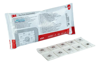 FASMED.CL Electrodo 3M Red Dot 2228 Monitoreo x50 | ECG Desechable