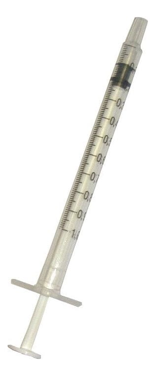 FASMED.CL Jeringa Tuberculina 1 ml Nipro Jeringa Tuberculina 1 ml Nipro 25G x 5/8" | Caja x100 | Luer Slip Estéril