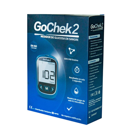 Glucómetro Nipro GoCheck2 – FASMED.CL