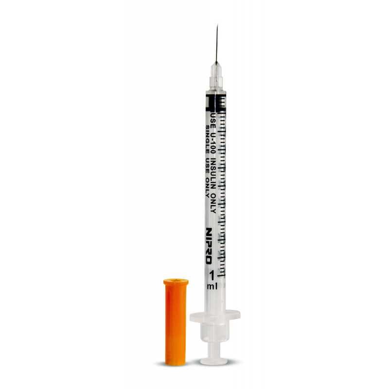 Jeringa de Insulina Nipro Caja x100 – FASMED.CL