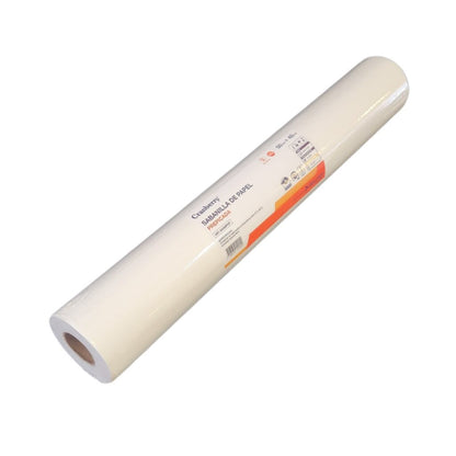 reutter Sabanilla desechable para camilla Sabanilla Desechable de Papel para Camilla 50 cm x 48 m – Rollo Clínico Cranberry